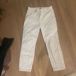 size 29 white corduroy pants great condition